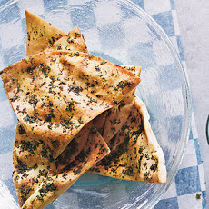 Herb-Rubbed Pitas
