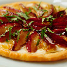 Savory Plum Tart