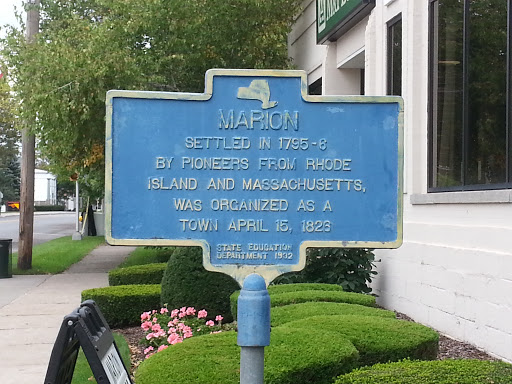 Marion Settlement Historical Marker 