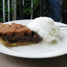 Nestle' Toll House Walnut Pie (Aka Black Cat Pie)