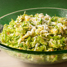 Shaved Brussels Sprouts Salad Recipe