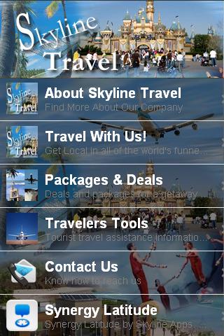 Skyline Travel App