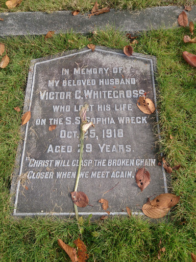 Victor Whitecross Memorial Stone