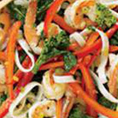 Shrimp & Noodle Stir-Fry