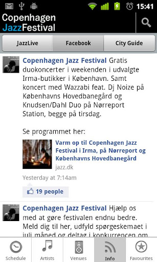 【免費娛樂App】Copenhagen Jazz Festival 2011-APP點子