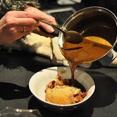 Cranberry Sticky Toffee Pudding