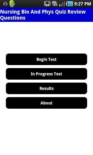 Nursing Entrance Exam -Biology