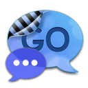 Go SMS Pro Theme Soft Blue mobile app icon