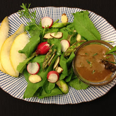 Mango Tarragon Vinaigrette with Pickled Green Peppercorns