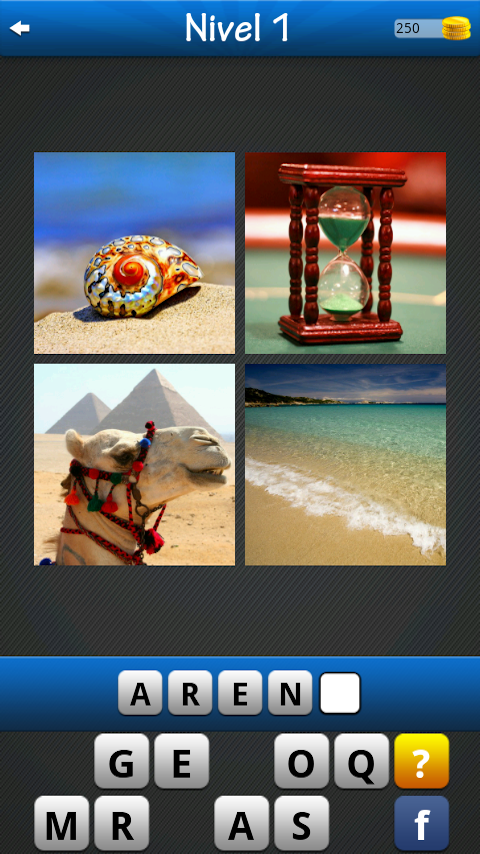Android application Word Game ~ 4 Pics 1 Word screenshort