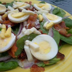 Spinach Salad With Warm Bacon Dressing