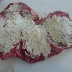 Herb Cheese Boneless Leg of Lamb