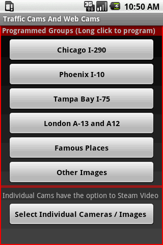 Traffic Cams Web Images