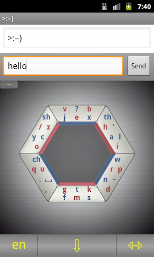 Hexogen keyboard Demo