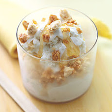 Vanilla Ice Cream with Sesame Candies and Halvah