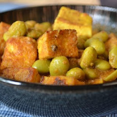 'Pleonasmic' Edamame Tofu