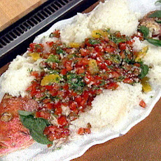 Salt and Herb Crusted Red Snapper
