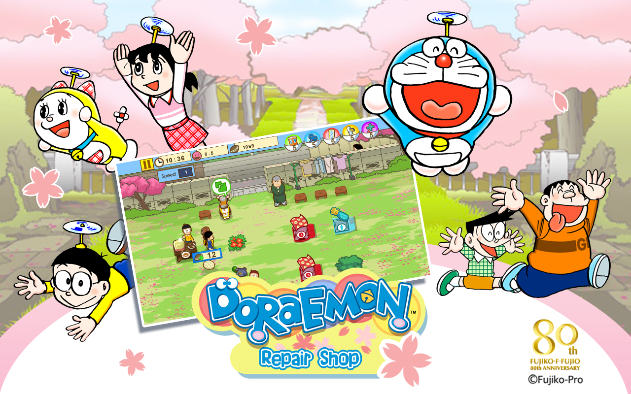Android application Doraemon Repair Shop Seasons screenshort