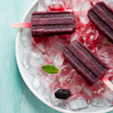 Blackberry Mojito Ice Pop