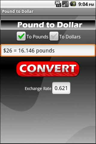 Pound to Dollar Ad Free