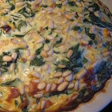 Spinach Quiche, Crustless, Sophisticated & Grown Up