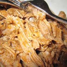 Glazed Roasted Pork Shoulder Arepas