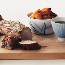 Pork Tenderloin with Apricot Mustard
