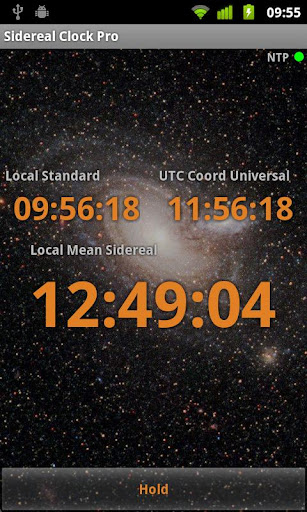 Sidereal Clock Pro