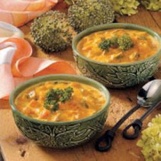 Carrot Zucchini Soup