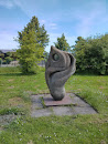 Skulptur: Steinflamme