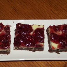 Black Forest Cheesecake Bars