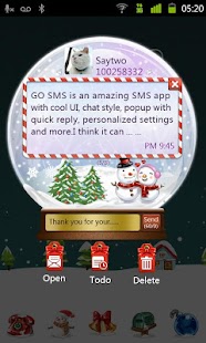 How to mod GO SMS Pro Snowlove Popup them 1.0 unlimited apk for pc