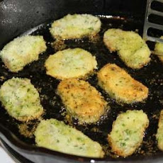 Fried mushrooms with smoked paprika remoulade