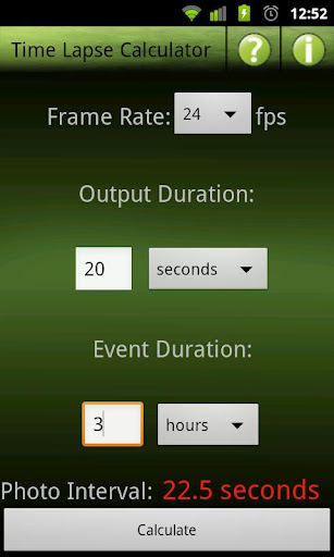 【免費攝影App】Time Lapse Calculator Lite-APP點子