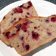Festive Cranberry Banana Bread