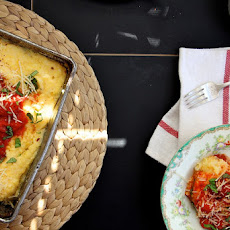 Baked Polenta with Tomato and Basil