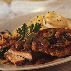 Curried Cider-Braised Pork Chops