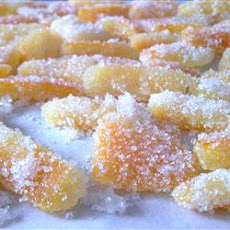 Sweet Candied Orange and Lemon Peel