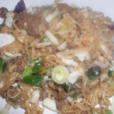 Mightyro's Skillet Ground Beef-Bok Choy