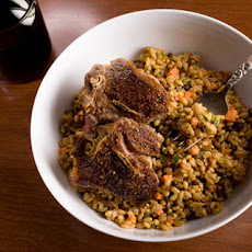 Wheat Berry Salad with Harissa and Pistachios Recipe