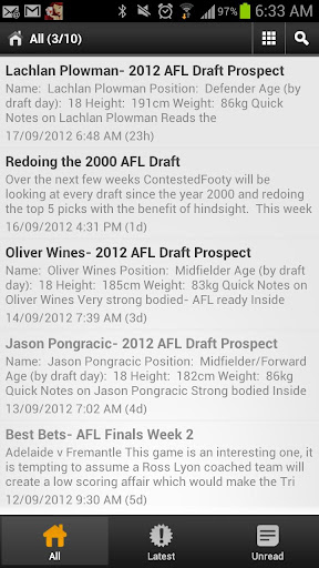 【免費運動App】ContestedFooty- AFL Blog-APP點子