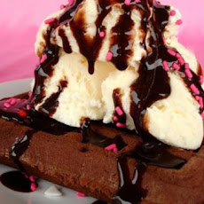 Waffle Chocolate Cake