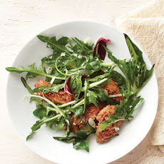 Fried Chicken with Puntarelle Salad