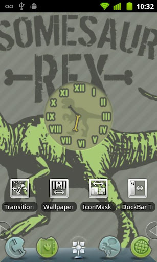 【免費個人化App】Awesomesaurus Rex Theme-APP點子