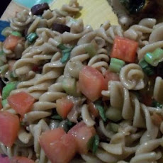 Mediterranean Fusilli Pasta Salad