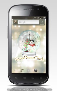 How to install クリスマス時計ウィジェット☆スノードーム lastet apk for pc