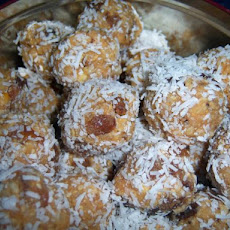 Golden Granita Fruit Balls