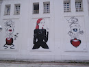 Queen of Hearts Mural