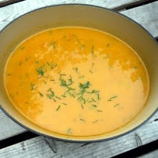 Chilled Carrot Honey Soup