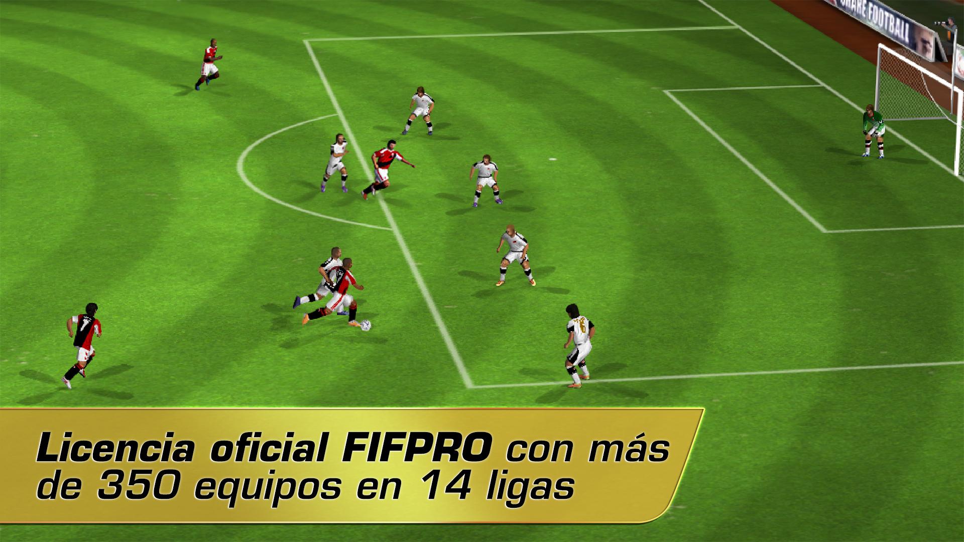 Android application Real Football 2012 screenshort